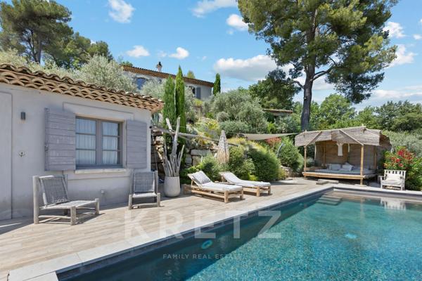 Bastide provençale sur les collines de Manosque