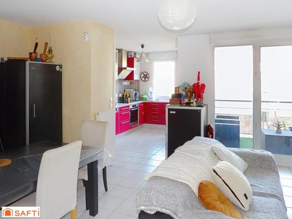 Appartement de 70m², traversant et lumineux.