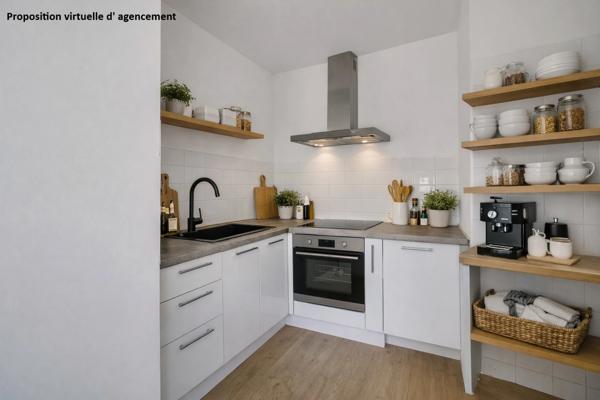 T3 Montreuil (93) clé en main en parfait état avec 2 balcons et ascenseur