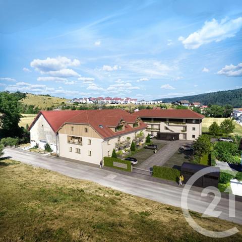 Appartement T2 à vendre  3 pièces - 63,83 m 2   DOUBS  - 25