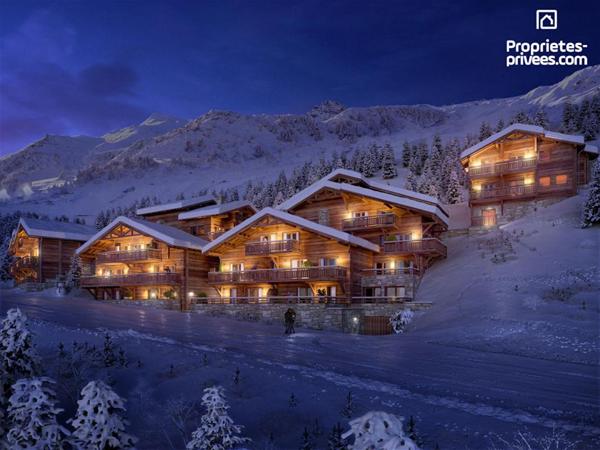 MÉRIBEL-MOTTARET 73550 - RÉSIDENCE DE PRESTIGE, TRIPLEX, RÉSIDENCE SECONDAIRE À 1 750M, T6, VUE PANORAMIQUE