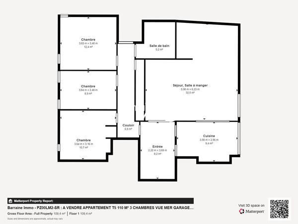 Vente appartement à Brest, 5 pièces 110m²