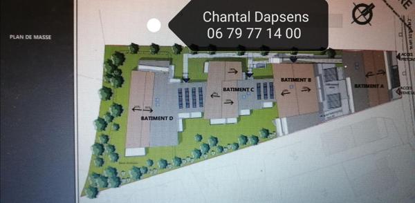 Appartement T1  34.35 m2 Terrasse