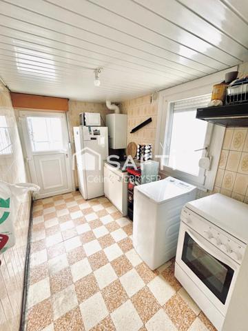 maison 2 chambres et bureau