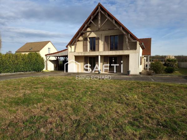 Maison familiale de 5 chambres sur 1500 m2 de terrain arboré et clos