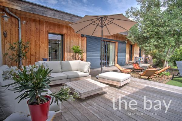 Gujan-Mestras (33470) Maison 5 chambres – Rénovée – Terrain arboré – Quartier recherché