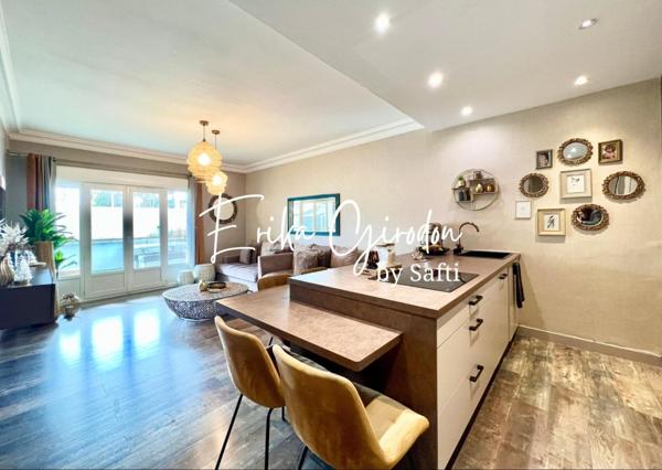 Appartement T3 de 62 m² en RDJ avec terrasse de 28 m² – Centre de Miribel