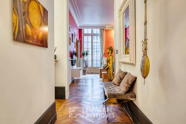 Appartement haussmannien rénové au coeur de Rouen