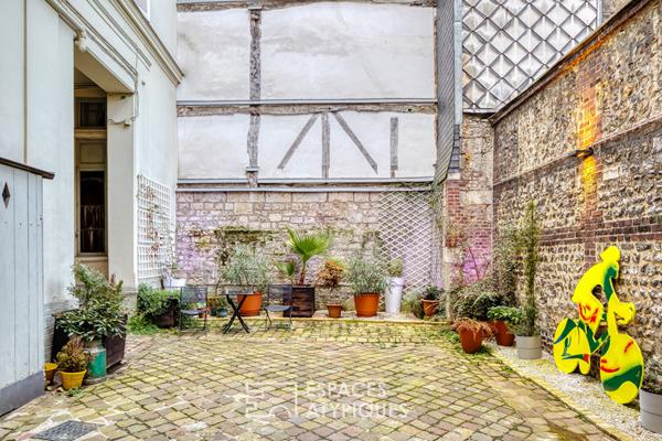 Appartement haussmannien rénové au coeur de Rouen