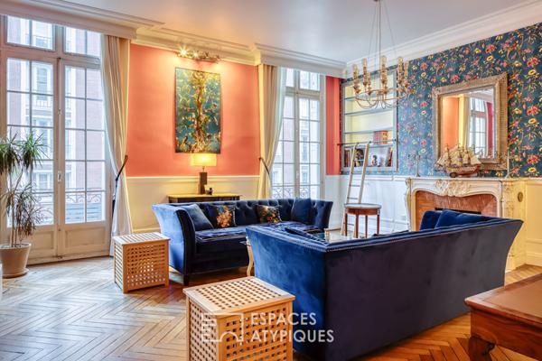 Appartement haussmannien rénové au coeur de Rouen