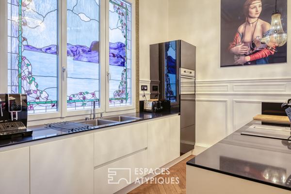 Appartement haussmannien rénové au coeur de Rouen