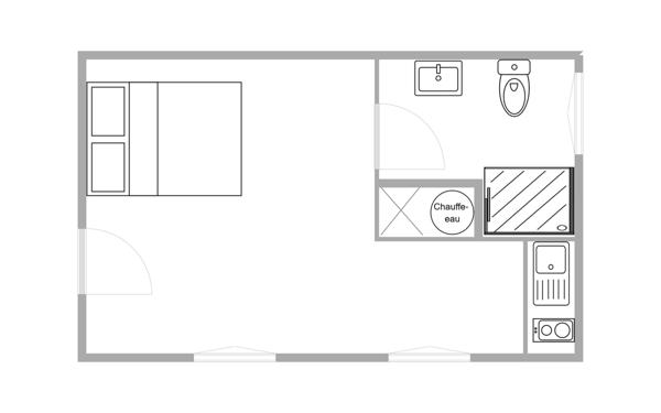 Appartement à vendre    1 pièce • 19,98 m2 La Rochelle