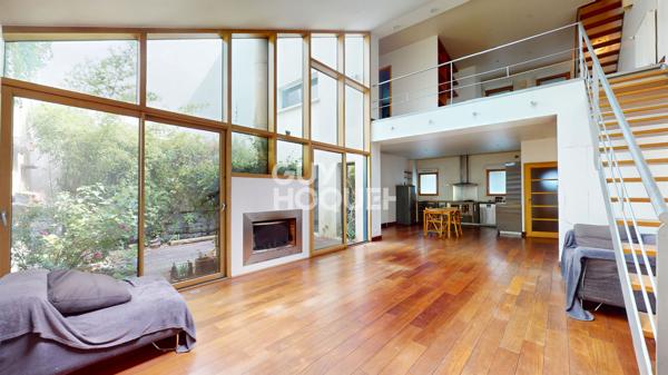 Maison loft d'exception avec patio terrasse et garage - Les Lilas centre-ville