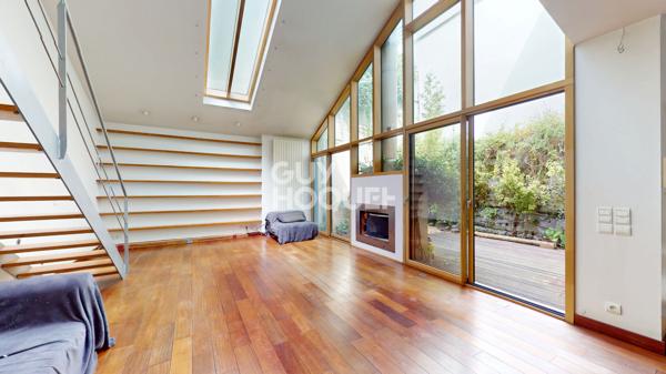 Maison loft d'exception avec patio terrasse et garage - Les Lilas centre-ville