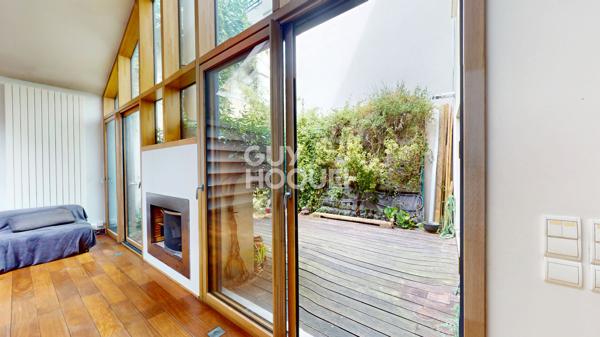 Maison loft d'exception avec patio terrasse et garage - Les Lilas centre-ville