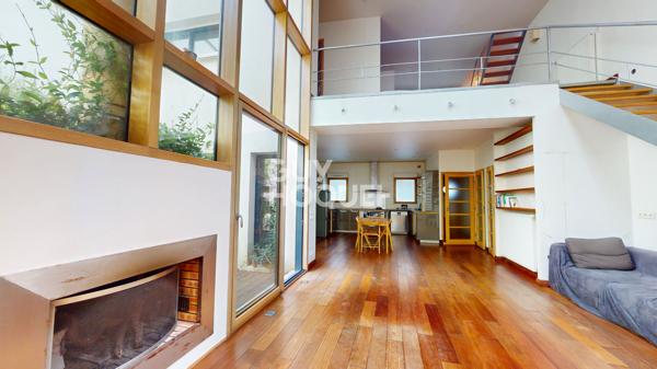 Maison loft d'exception avec patio terrasse et garage - Les Lilas centre-ville
