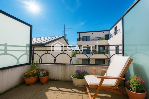 Résidence de 2016, deux balcons et parking !