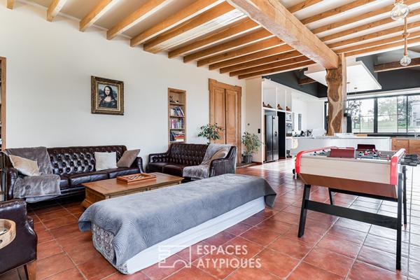 Corps de ferme rénové près de Lautrec