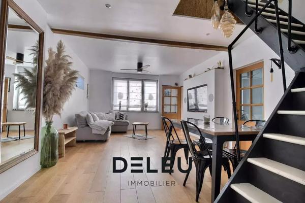 Charmante maison rénovée à Wasquehal, 80 m² et 2 chambres