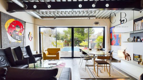 Maison d'architecte atypique avec piscine La Rochelle