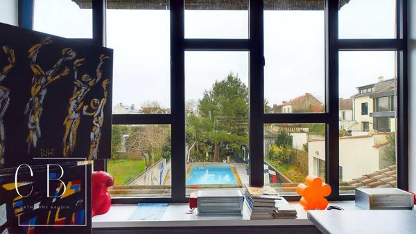 Maison d'architecte atypique avec piscine La Rochelle