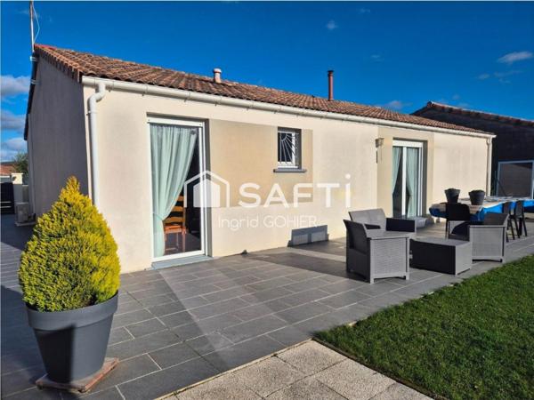 Maison de plain-pied - Jardin - Garage