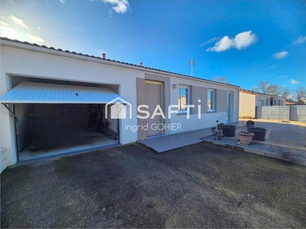 Maison de plain-pied - Jardin - Garage