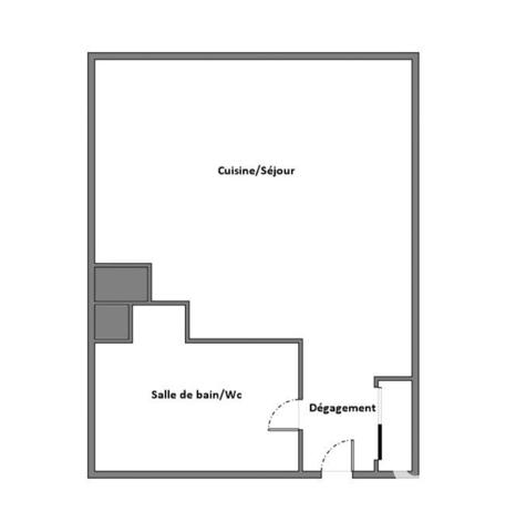 Appartement à vendre 1 pièce 32 m² Dijon