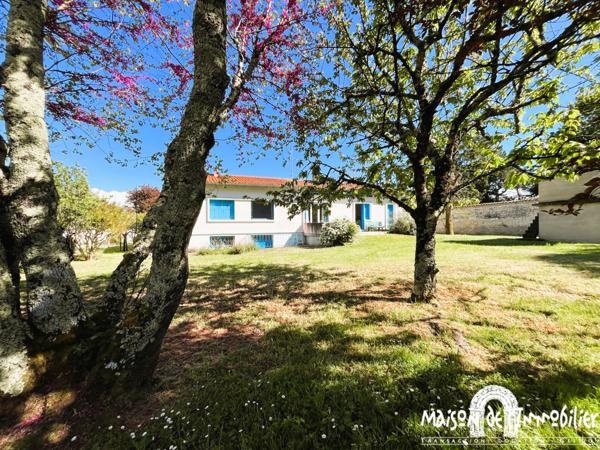 VENTE MAISON EN PARTIE SUR SOUS SOL - 6 PIECES - BEAU JARDIN - SUD ROYAN