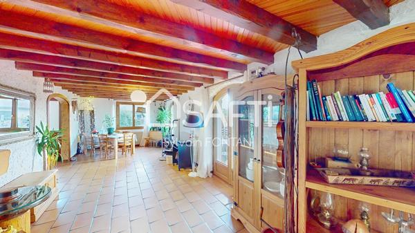 GRANDE MAISON FAMILIALE AVEC VUE DEGAGEE