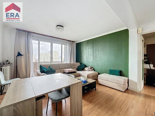 A VENDRE - 3 PIECES 57m² - 9eme étage