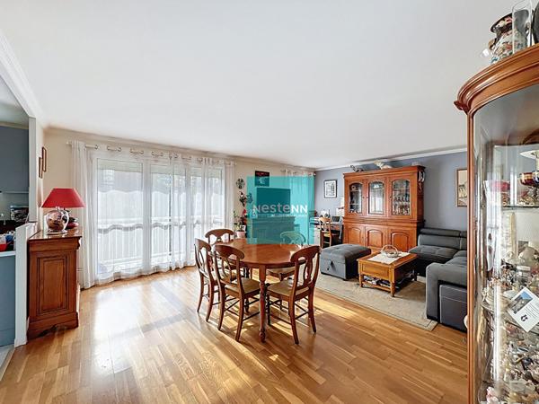 FRANCONVILLE centre , Appartement 3 pièces avec balcon et place de parking en sous-sol