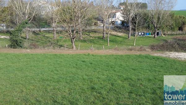 Terrain à bâtir 867 m2 sur Garat à 7 mn de Soyaux