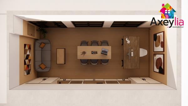 Le Coteau (42120) A LOUER - LE COTEAU - LOCAL PROFESSIONNEL ENTIÈREMENT RÉNOVÉ DE 29M2