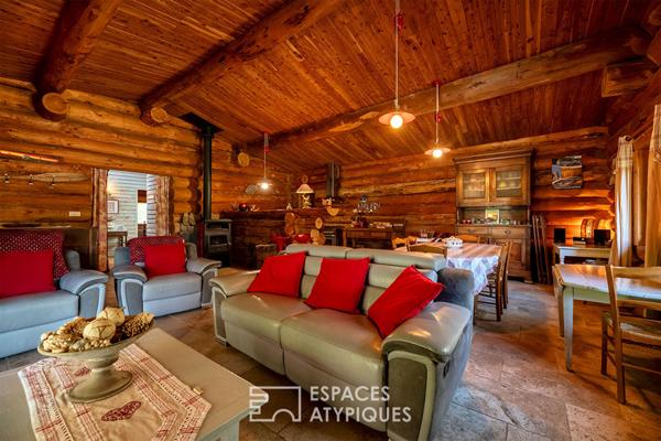 La Maison en bois, son étang et son exceptionnel environnement