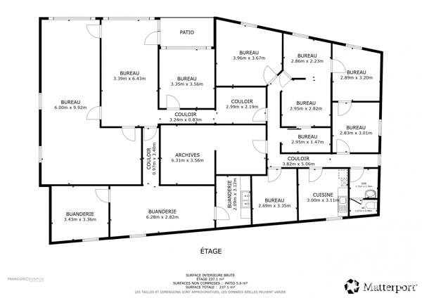 Murs commerciaux  à vendre 234 m² Montrevault-sur-Èvre