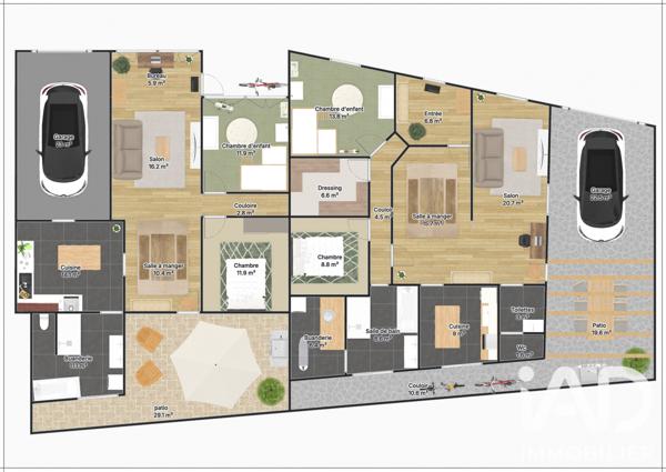 Murs commerciaux  à vendre 234 m² Montrevault-sur-Èvre