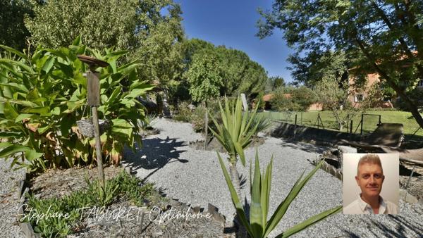 Villa 4 pièces à CERET (66) avec 3 chambres, 1 garage, un terrain arboré et une piscine.