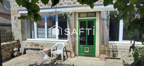 Maison de ville calme avec terrain et dépendances