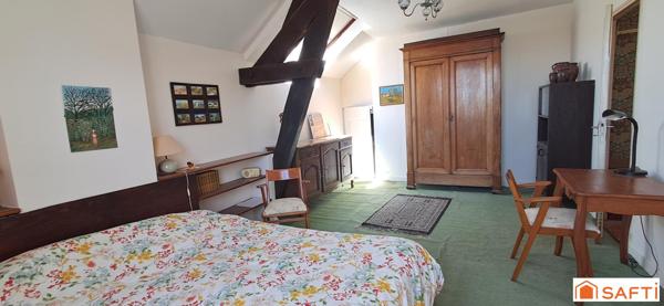 Maison de ville calme avec terrain et dépendances