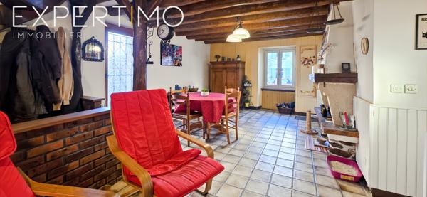 Janville-sur-Juine (91510) JANVILLE-SUR-JUINE – Maison de charme 3 chambres avec jardin, au calme, proche RER C