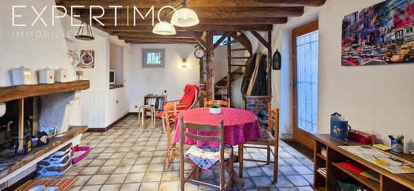 Janville-sur-Juine (91510) JANVILLE-SUR-JUINE – Maison de charme 3 chambres avec jardin, au calme, proche RER C