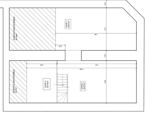 Emplacement N°1 locaux commerciaux et logement.