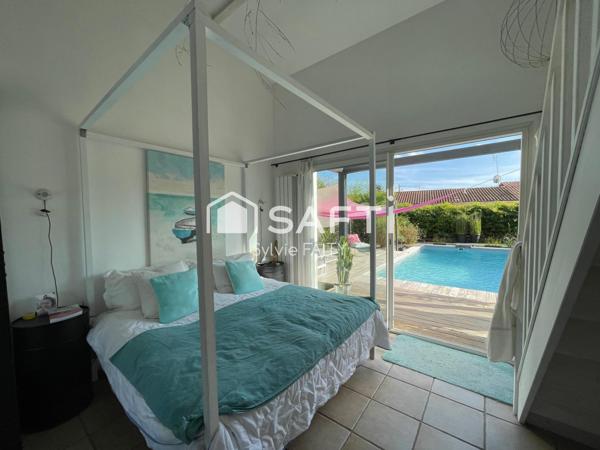 Maison T5 de plain pied - piscine - atelier - dependance