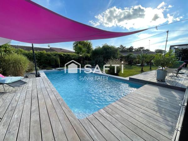 Maison T5 de plain pied - piscine - atelier - dependance