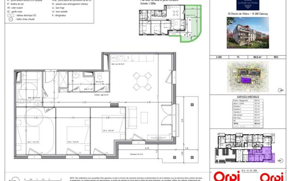 Appartement à vendre    4 pièces • 86,30 m2 Cabourg