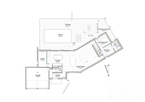 Terrain à vendre - Pont-Saint-Martin  de 1690 m²