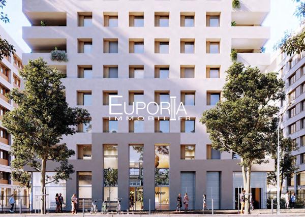 Appartement T3 70m2 avec exterieur de 13m2 - 6eme étage vue sur LYON - Lyon 2 Confluence
