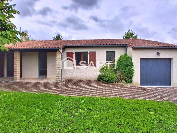 Pavillon agréable, bien situé, jardin, piscine.