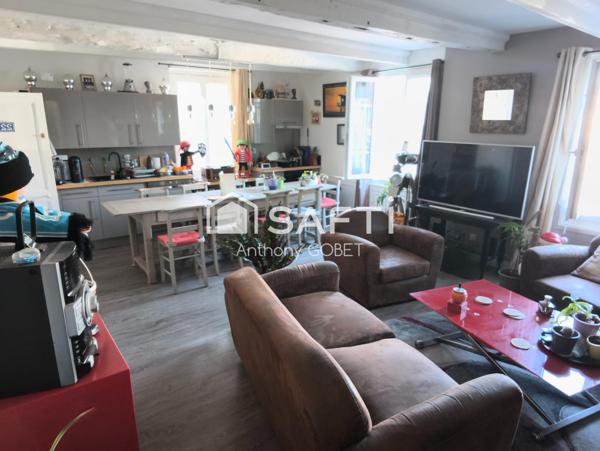 Appartement triplex charme fou 3 chambres , 2sdb